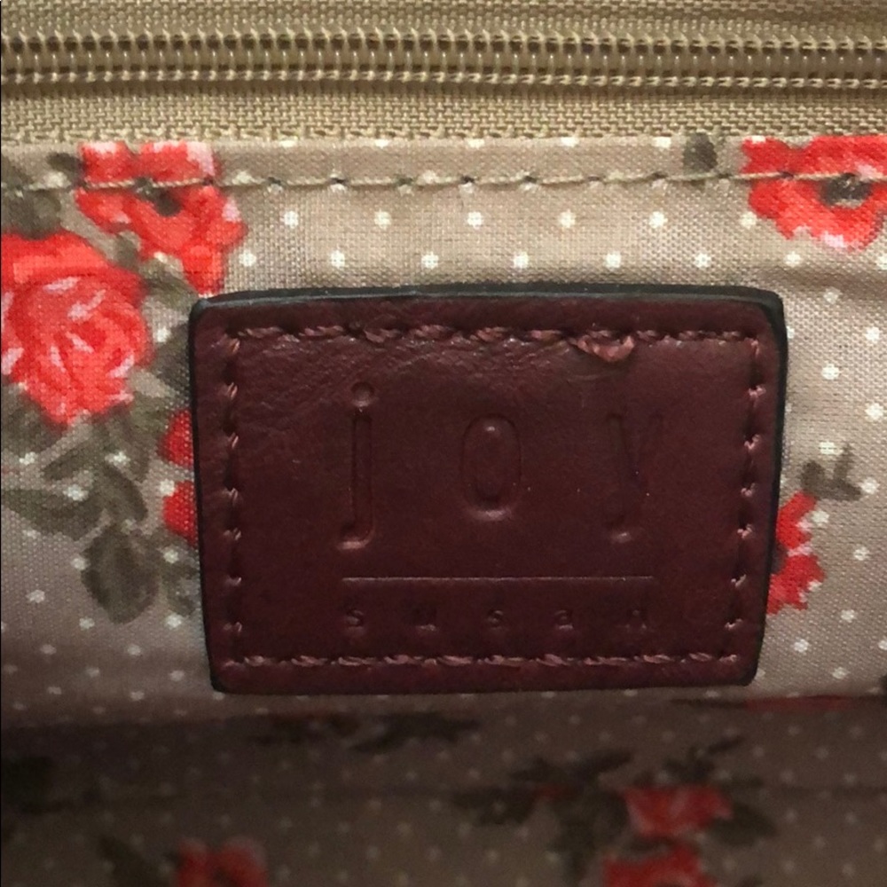 Joy Susan Burgundy Cross Body - Picture 7 of 7